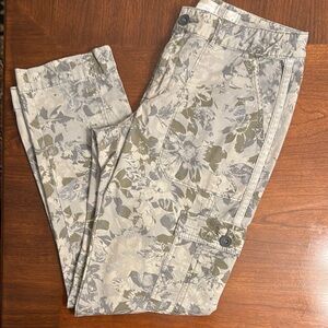 Anthropologie Hei Hei Wanderer Floral Camo Cargo Pants